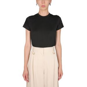 GIVENCHY Embellished Neck T-Shirt Women BLACK T-Shirts & Tops
